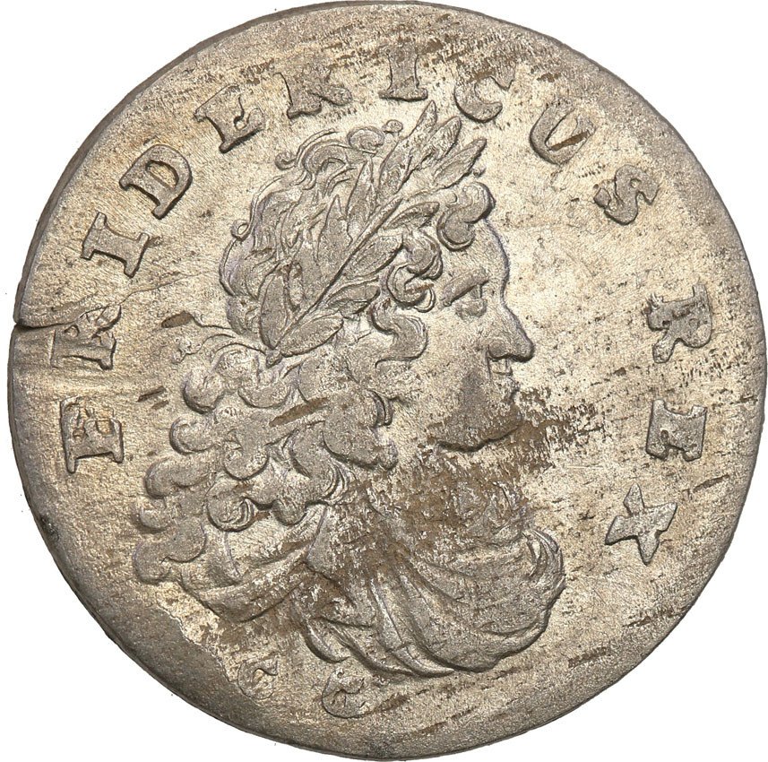 Niemcy, Prusy. 6 groszy 1704, Królewiec